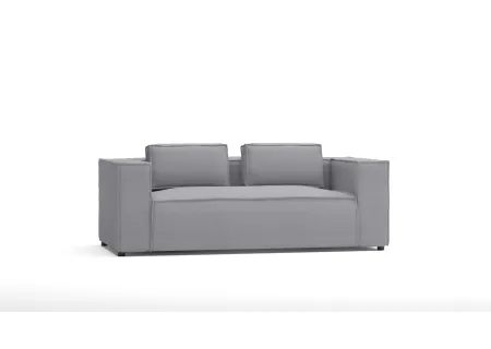 Victor - Modernes Sofa 2 sitzer mit weichem Sitz