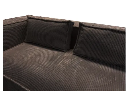 Noord - Modernes Sofa 2 sitzer mit weichem Sitz