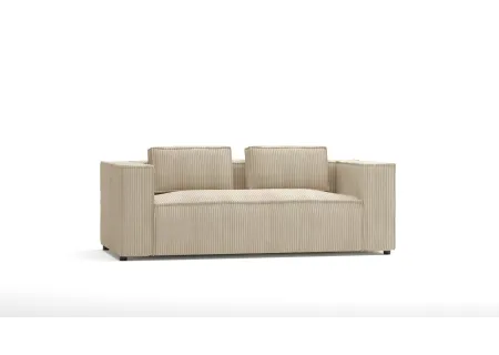 Noord - Modernes Sofa 2 sitzer mit weichem Sitz