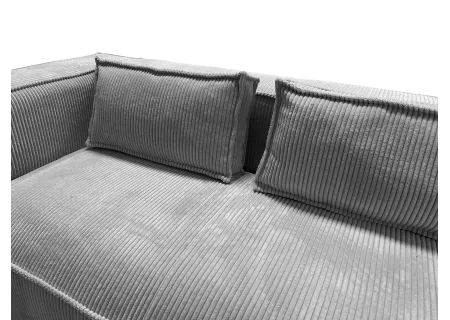 Noord - Modernes Sofa 2 sitzer mit weichem Sitz