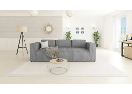 Noord - Modernes Sofa 3 sitzer mit weichem Sitz