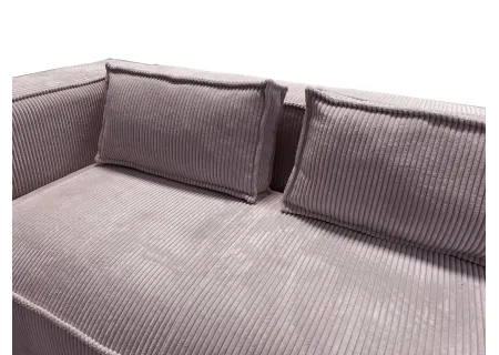 Noord - Modernes Sofa 3 sitzer mit weichem Sitz