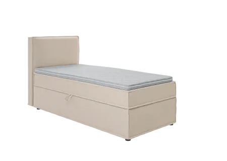 Uma - Modernes Boxspringbett mit Topper und Bettkästen