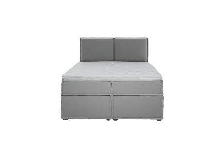 Uma - Modernes Boxspringbett mit Topper und Bettkästen