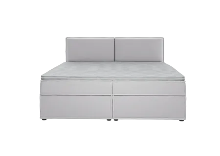 Uma - Modernes Boxspringbett mit Topper und Bettkästen