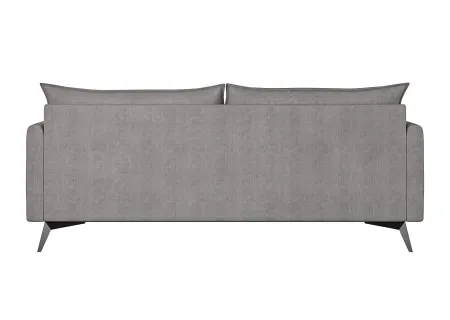 Calais - Modernes Sofa 3-Sitzer mit Schwarz Metall Füßen aus Luxusmicrofaser