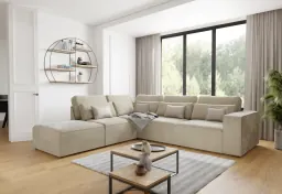 Farbe - Beige, Material - Monolith 02, Ausrichtung - Links