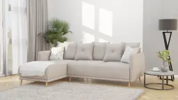 Ausrichtung - Links, Farbe - Beige